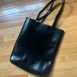 Givenchy Parfums Leather Tote Bag (Black)
